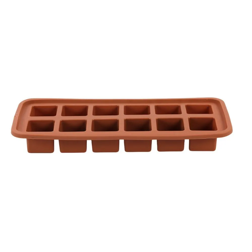 Forma de Silicone para Gelo Basic - Mocha Mousse