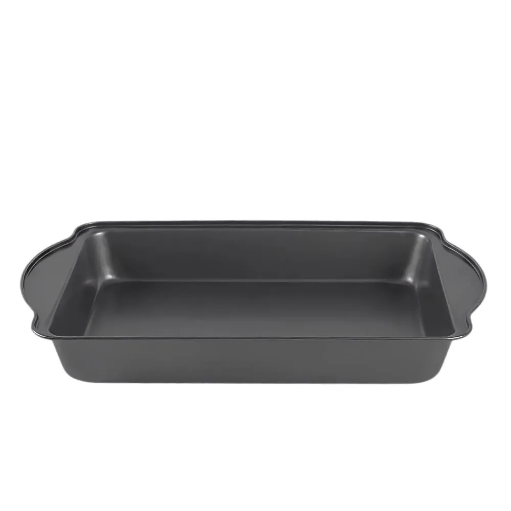 Forma Retangular Antiaderente 40,5Cm - Cinza