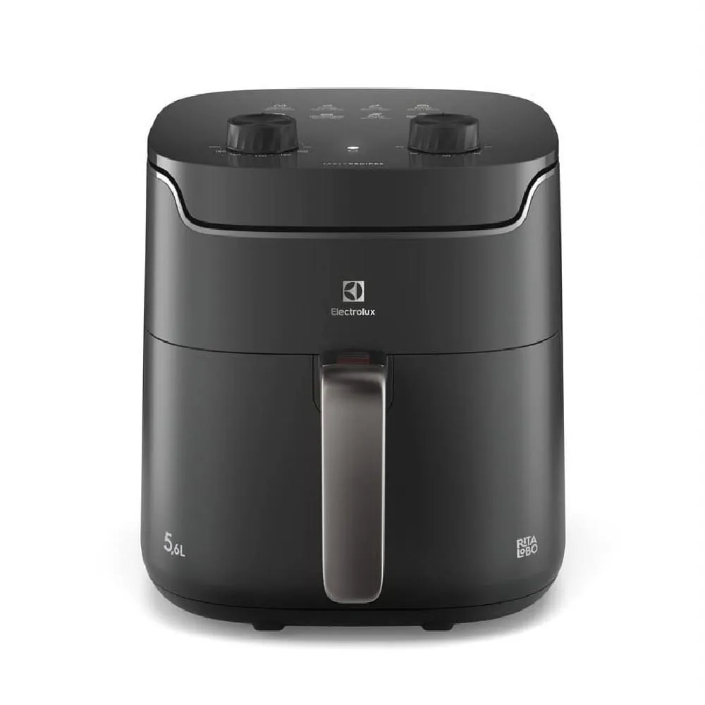 Fritadeira Air Fryer Electrolux por Rita Lobo 5,6 Litros Efficient 1400W EAF40