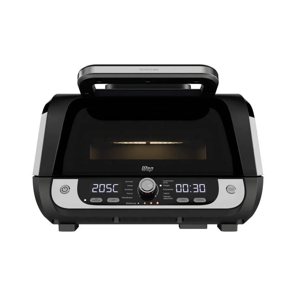 Fritadeira Air Fryer Elétrica Wap 12 em 1 Barbecue