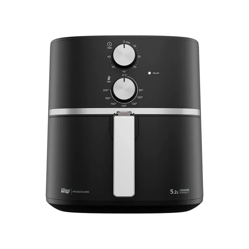 Fritadeira Air Fryer Wap 5,2 Litros Cesto Amplo 1500W WAFG2S