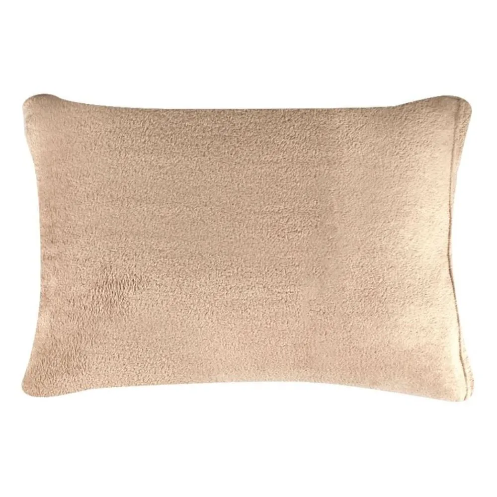 Fronha Avulsa Plush 1 Pç - Bege