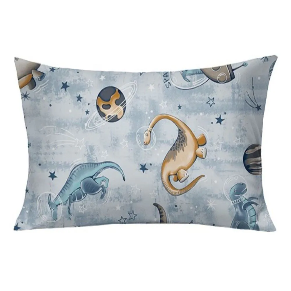 Fronha Avulsa Infantil Malha Estampada - Astrossauro Denin