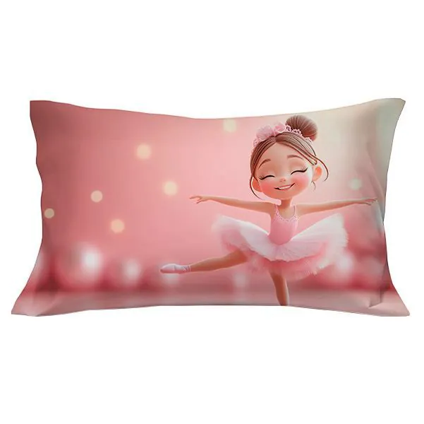 Fronha Avulsa Estampa Digital Decore - Bailarina Dance