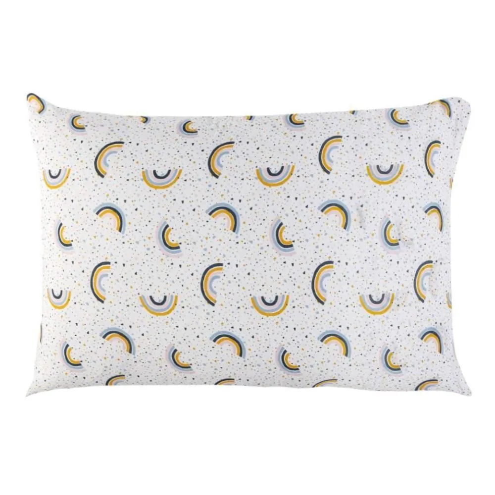 Fronha Infantil 100% Algodão Estampada Kids - Mini Arco Iris