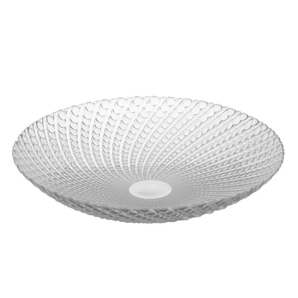 Fruteira de Vidro Valência 33 cm - Transparente