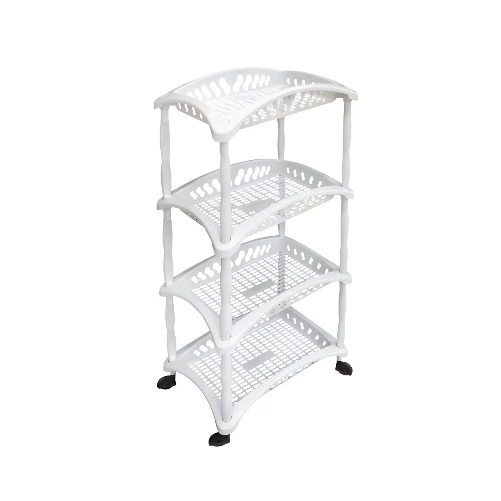 Fruteira Vertical 4 Andares Arqplast - Branco