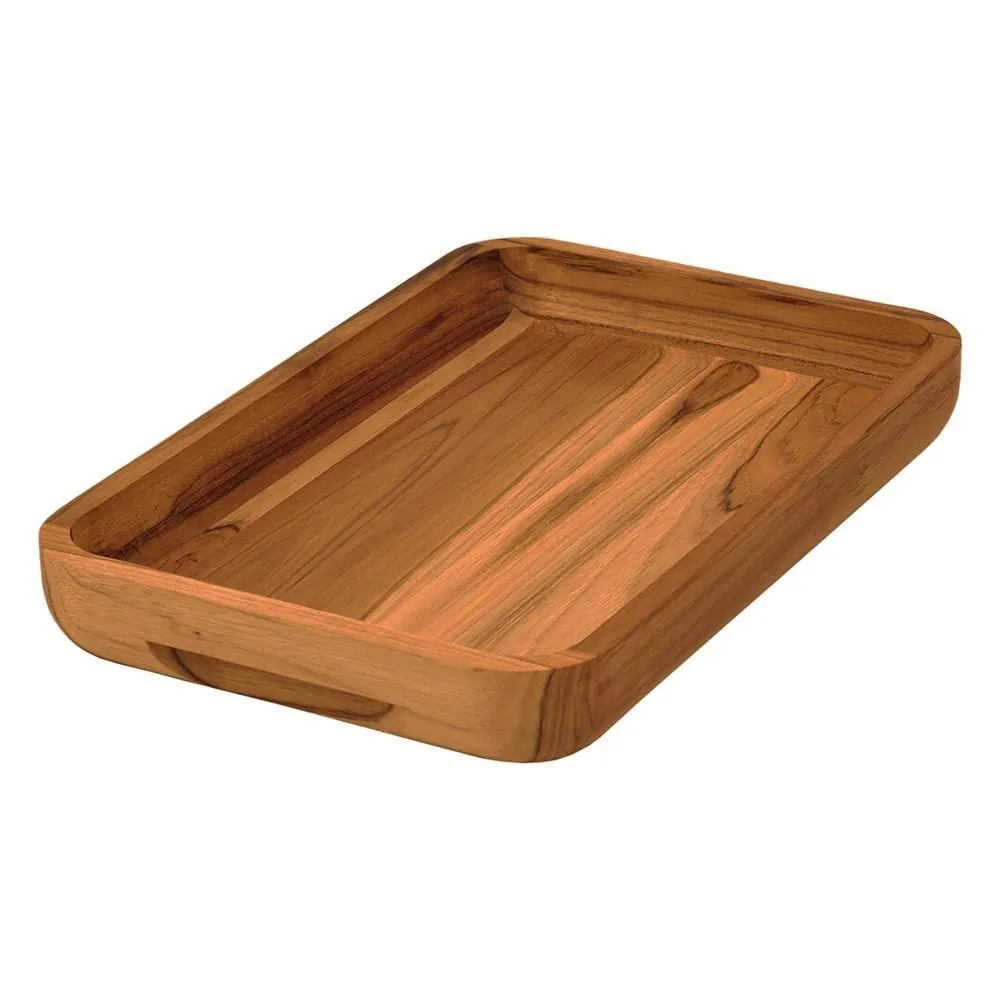 Gamela Retangular Teca 39,5X26cm Stolf 865