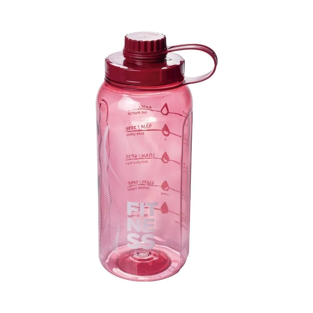 Garrafa Sport Fitness Plasútil 1,5 Litros - Bordô