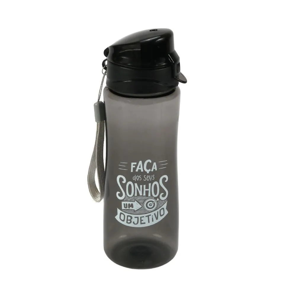 Garrafa Squeeze Frase Moment 500Ml - Sortido
