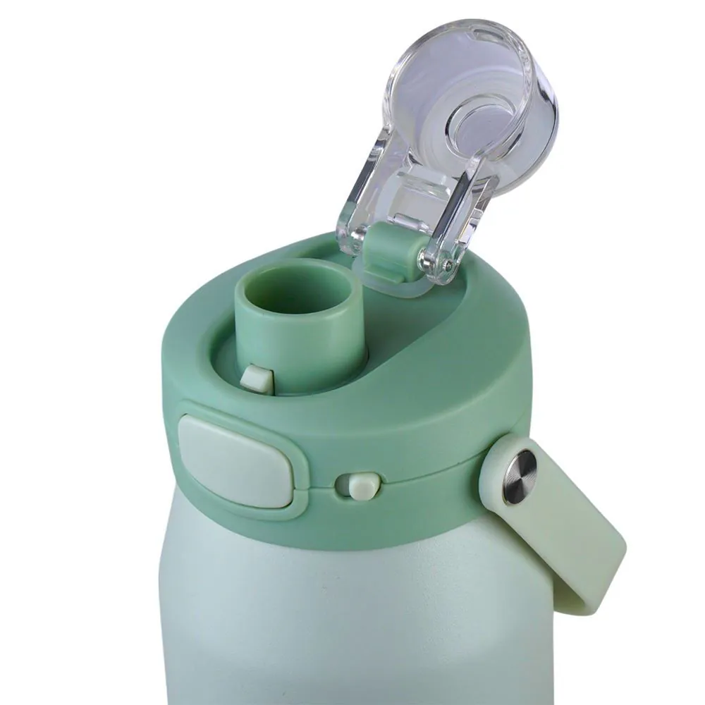 Garrafa Squeeze Térmica Isomax Color 1 Litro Nautika - Verde Mar Médio