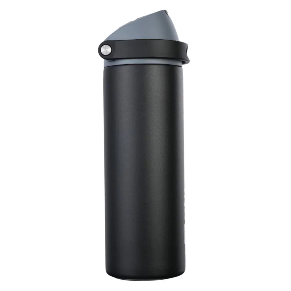 Garrafa Squeeze Térmica Isomax Straw 710Ml Nautika - Preto