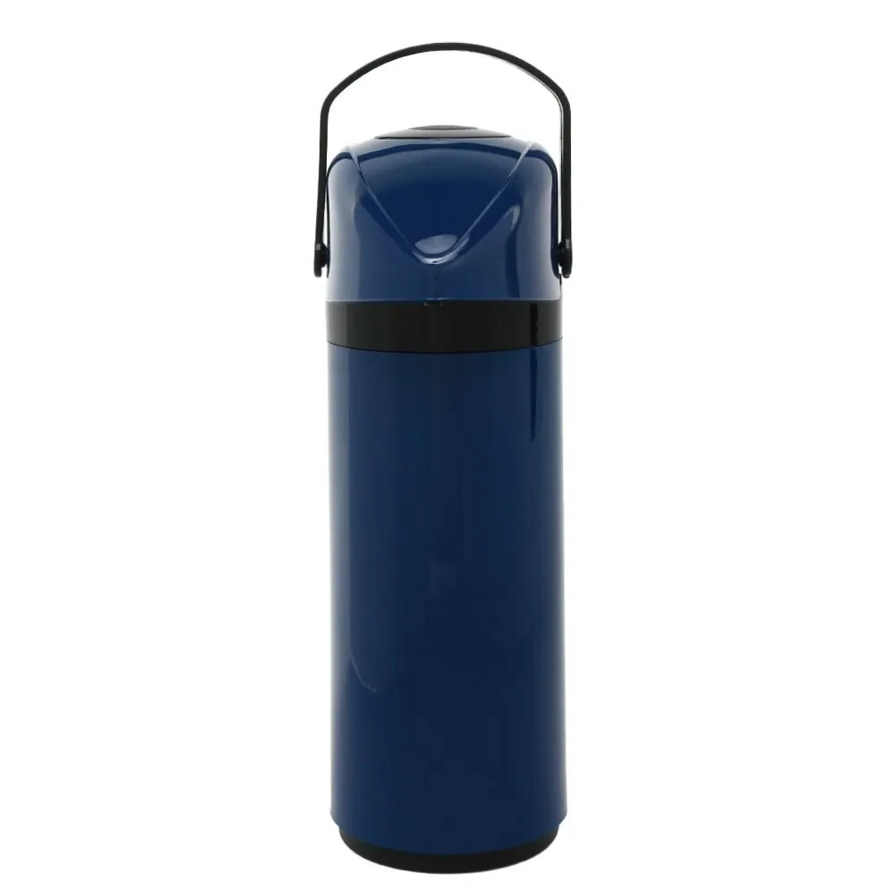 Garrafa Térmica com Bomba Unitermi Verona 1 Litro - Azul