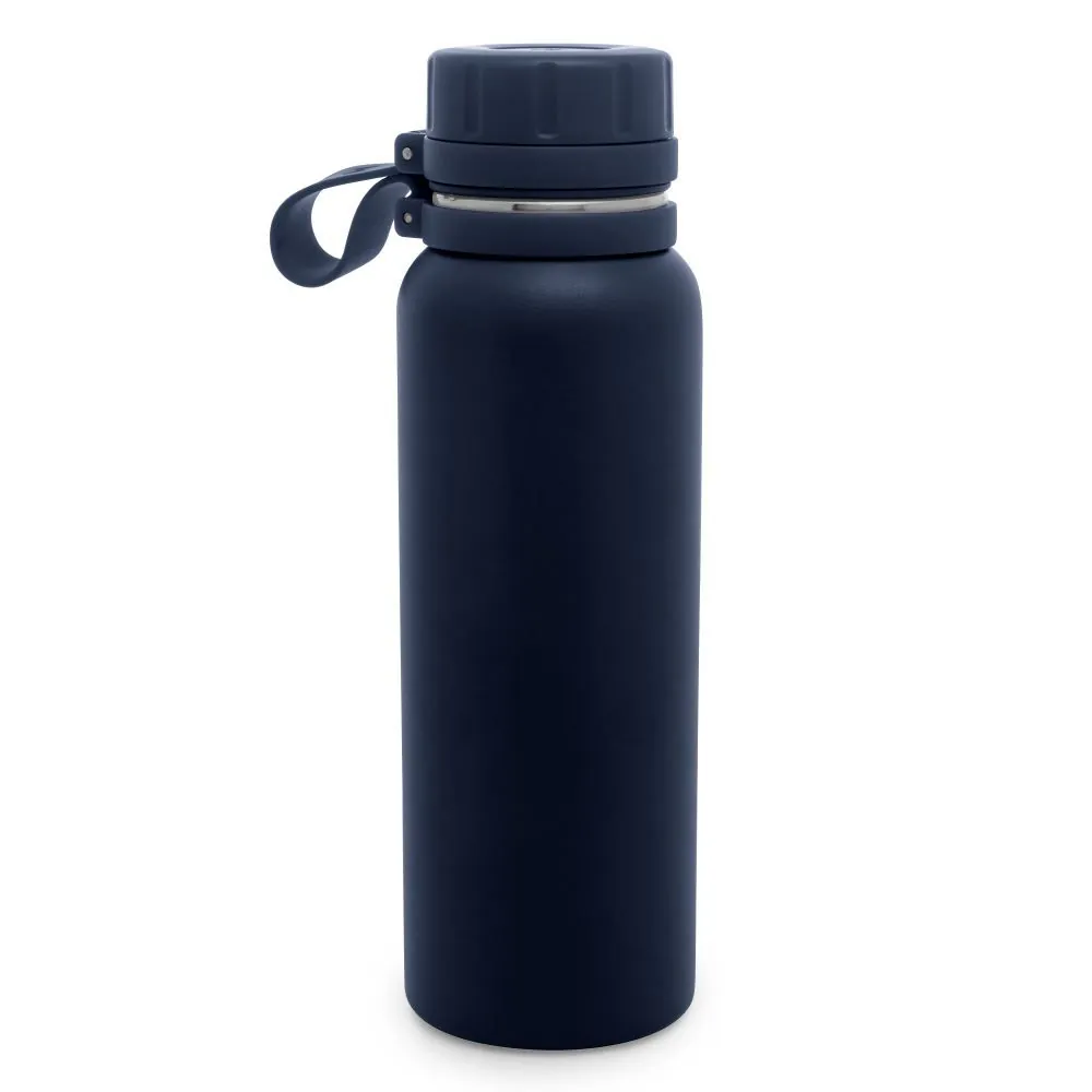 Garrafa Squeeze Inox Explorer Lyor 650Ml - Azul Marinho