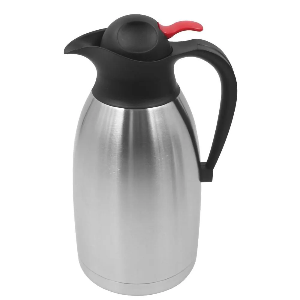 Garrafa Térmica Inox 2 Litros - Preto