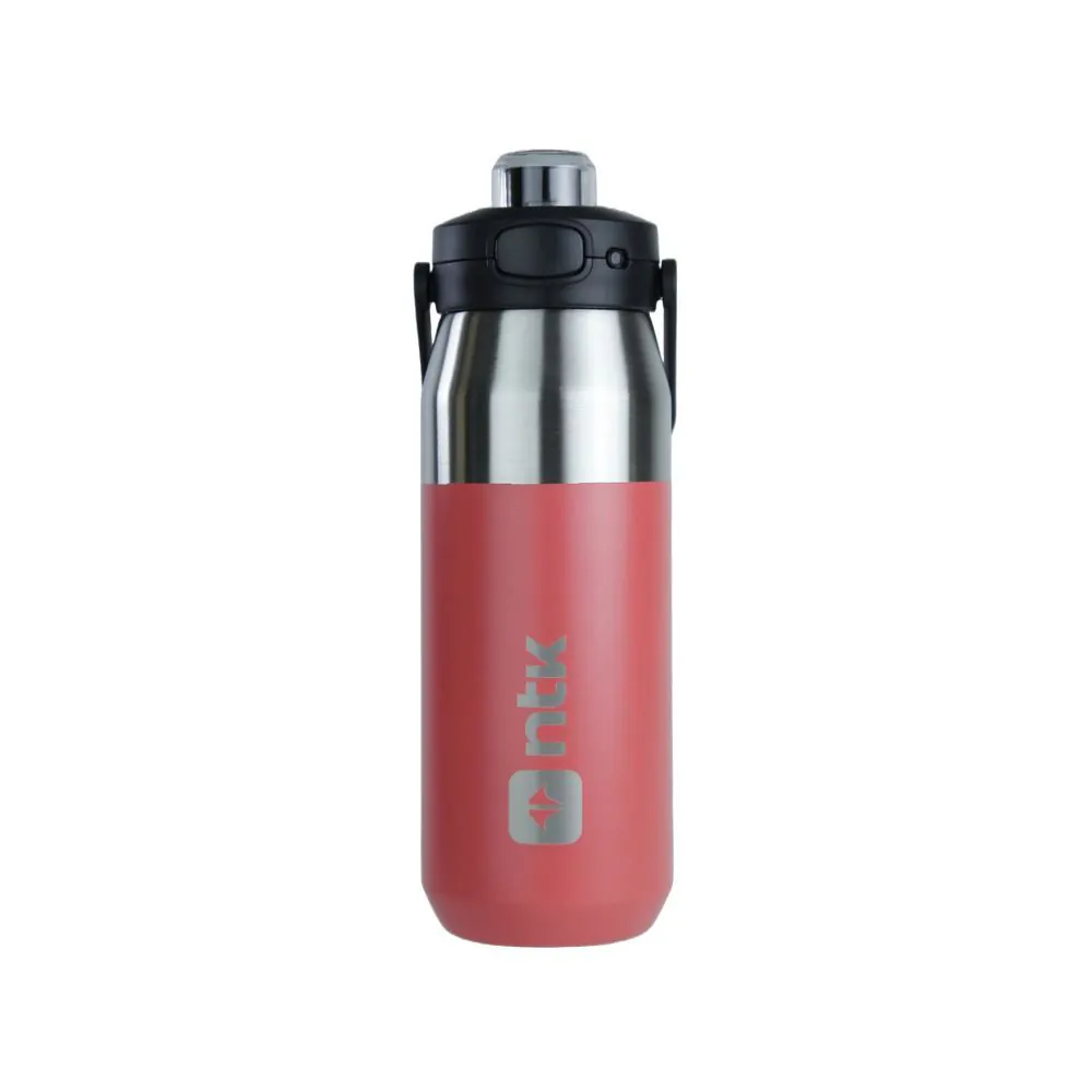 Garrafa Térmica Isomax 750Ml Aço Inoxidável Nautika - Pink Prata