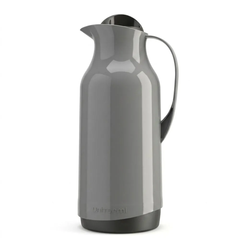 Garrafa Térmica Siena Unitermi 1 Litro - Cinza