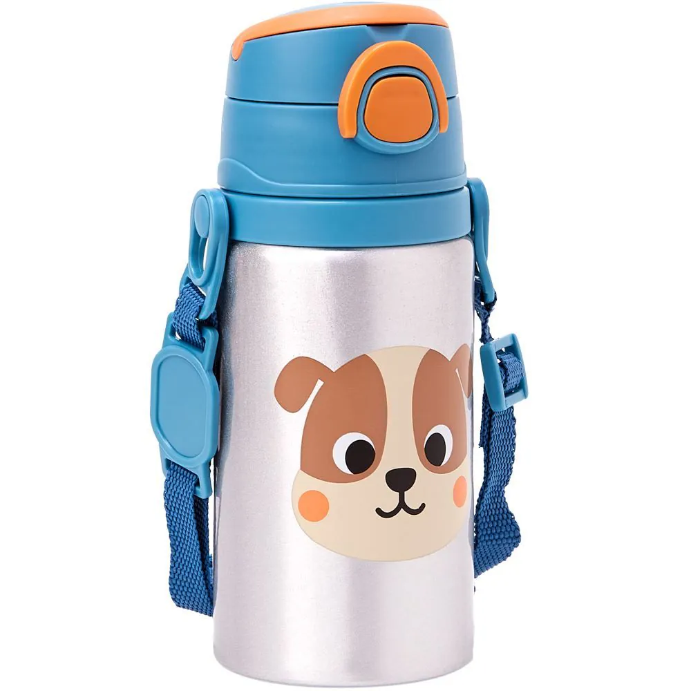 Garrafinha de Alumínio Buba Zoo 450Ml - Cachorro