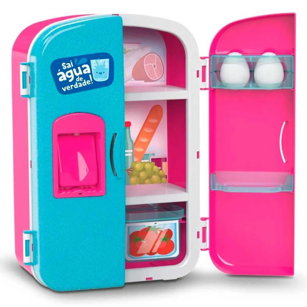 Geladeira de Brinquedo Little Collection Divertoys - 8172