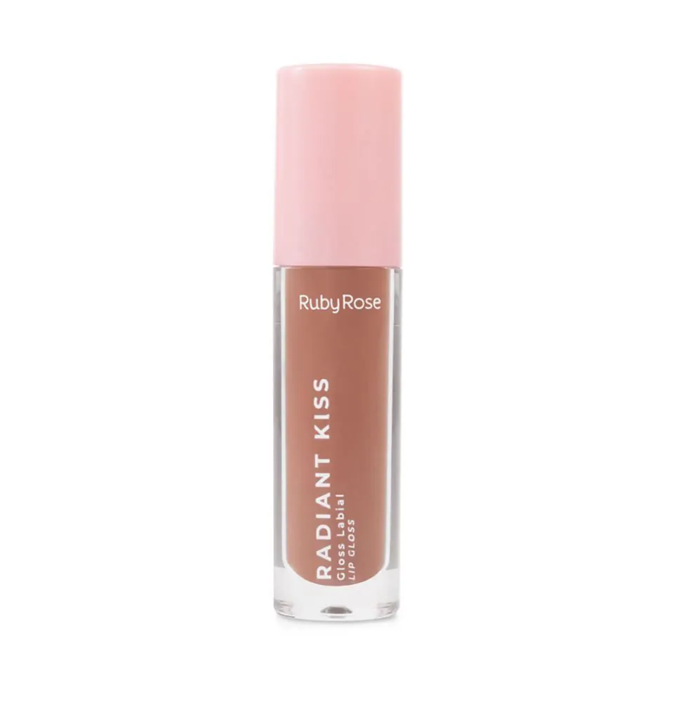 Gloss Radiant Kiss Ruby Rose - Castanho Claro