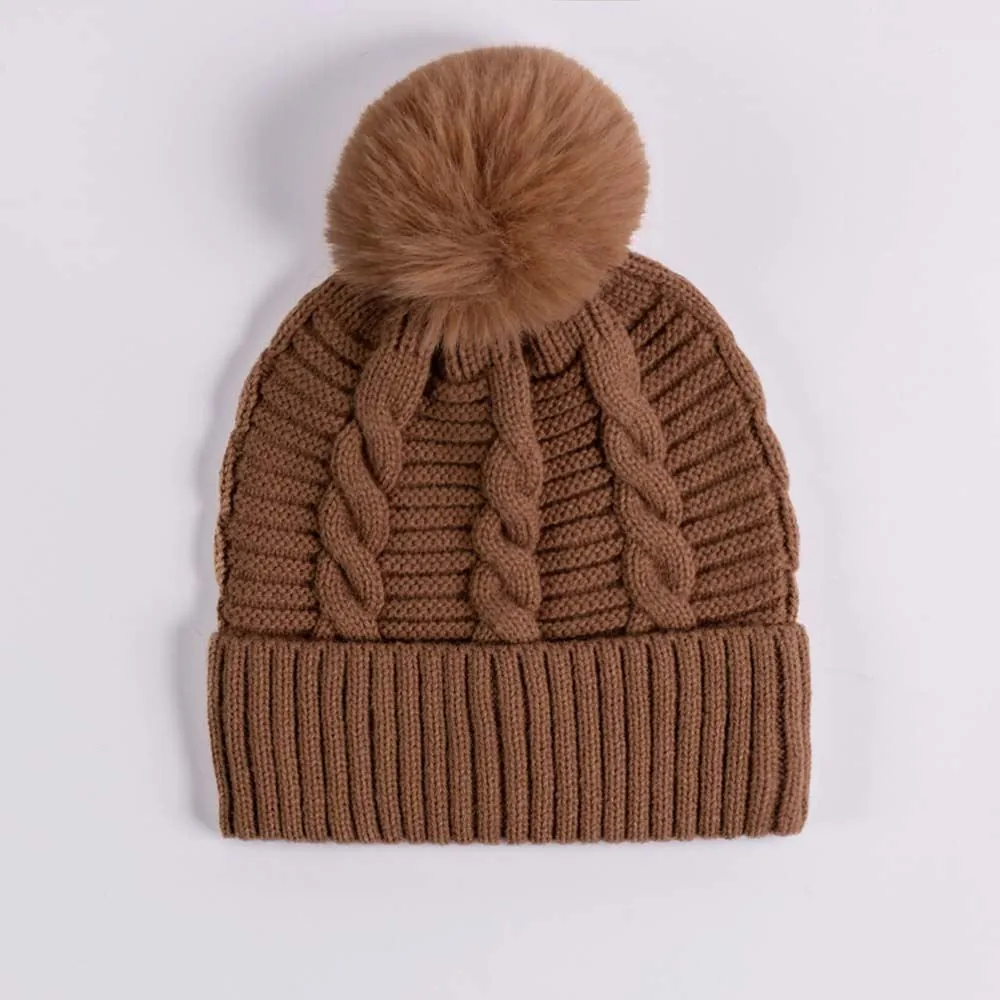 Gorro Feminino em Tricot Boby Blues Cafe