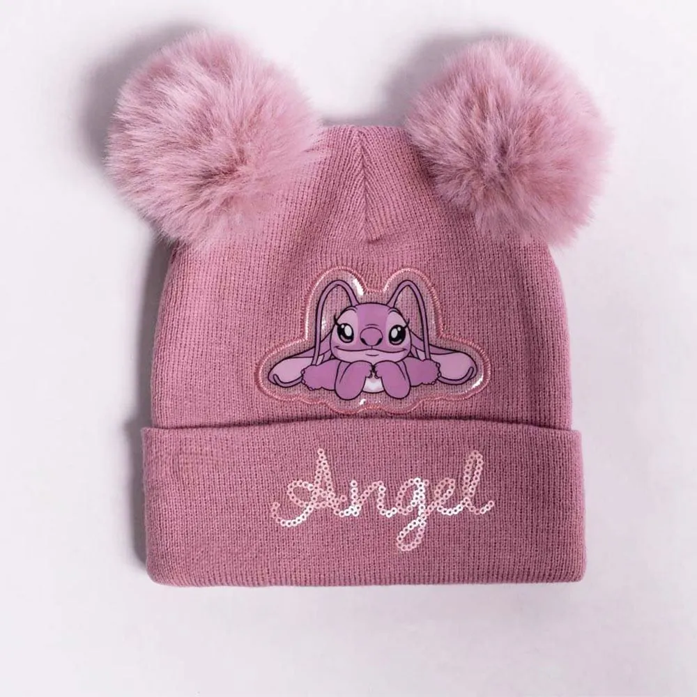 Gorro Infantil Menina em Tricot Disney - Angel U