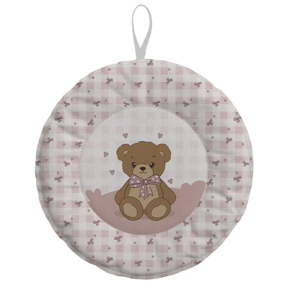 Guirlanda Decorativa Baby - Urso Rosa