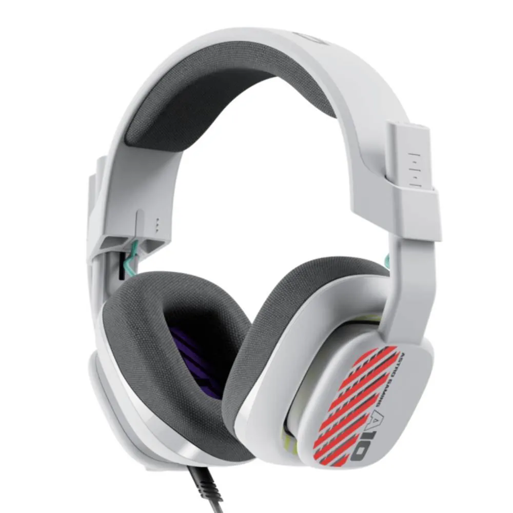 Headset Gamer Logitech com Fio Astro A10 Ps e Pc Branco - 939-002063
