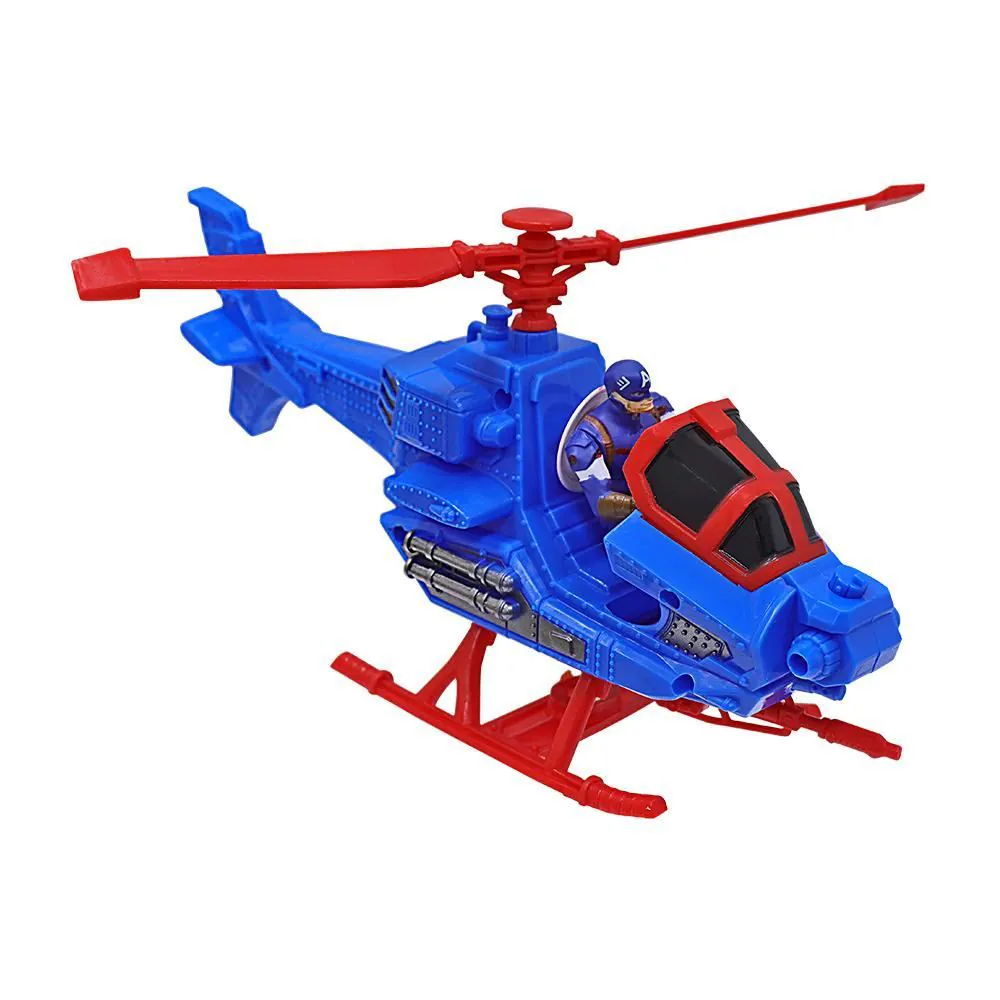 Helicóptero Capitão América 24Cm Etitoys