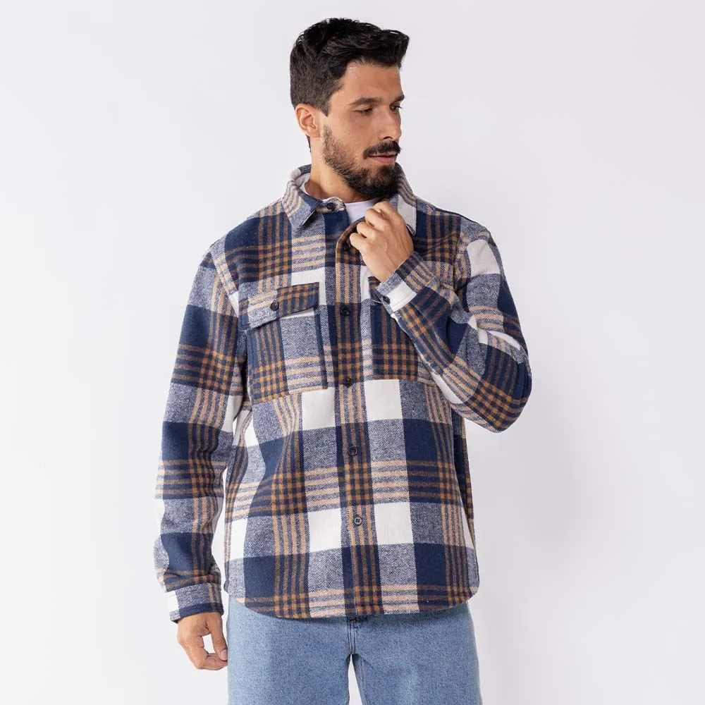 Jaqueta Masculina Xadrez em Flanela Thing Xadrez 2
