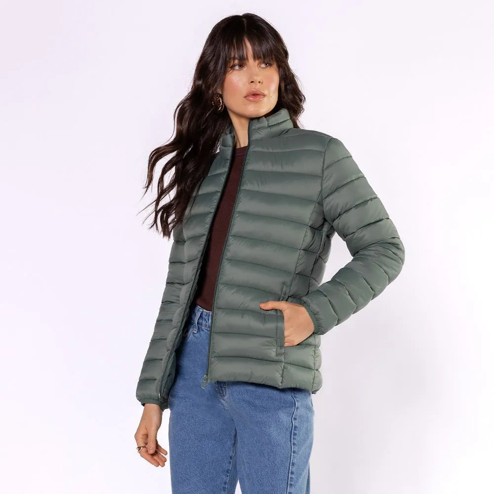 Jaqueta Puffer Feminina Aspen Patricia Foster Oliva