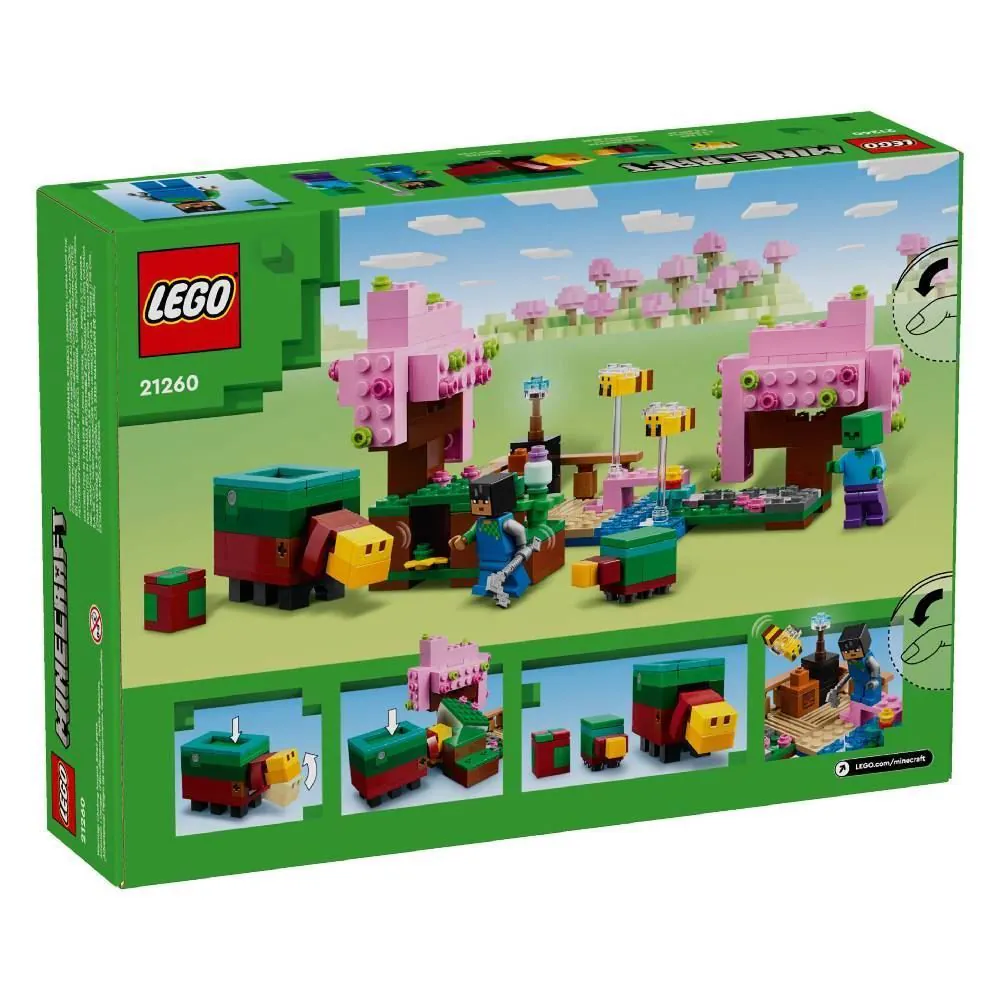 Lego Minecraft Jardim em Flor de Cerejeira - 21260