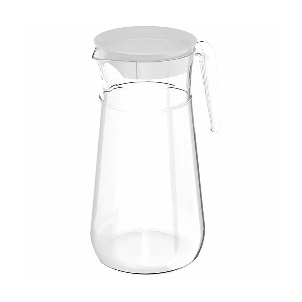 Jarra de Plástico com Tampa Belly Ou 1,8 Litros - Branco