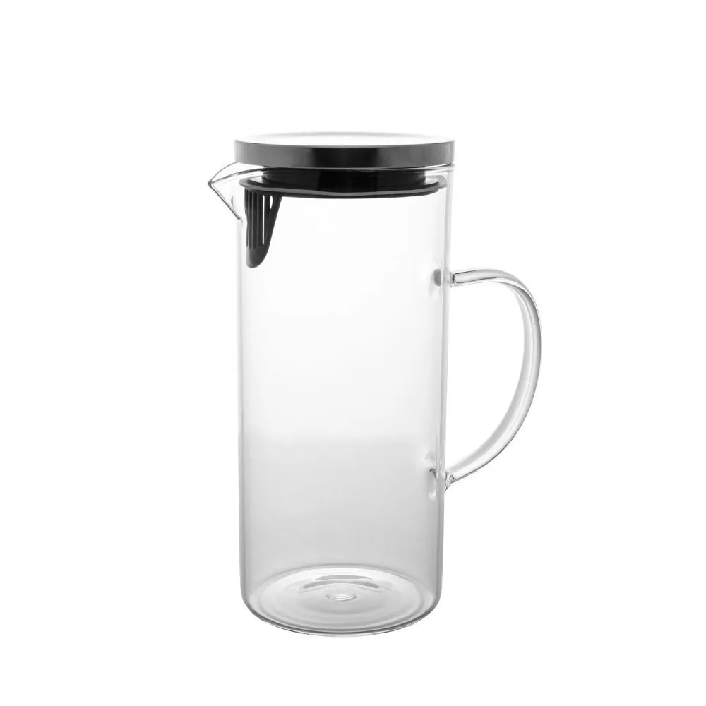 Jarra de Vidro com Tampa Plástica Wolff - 1,5 Litros