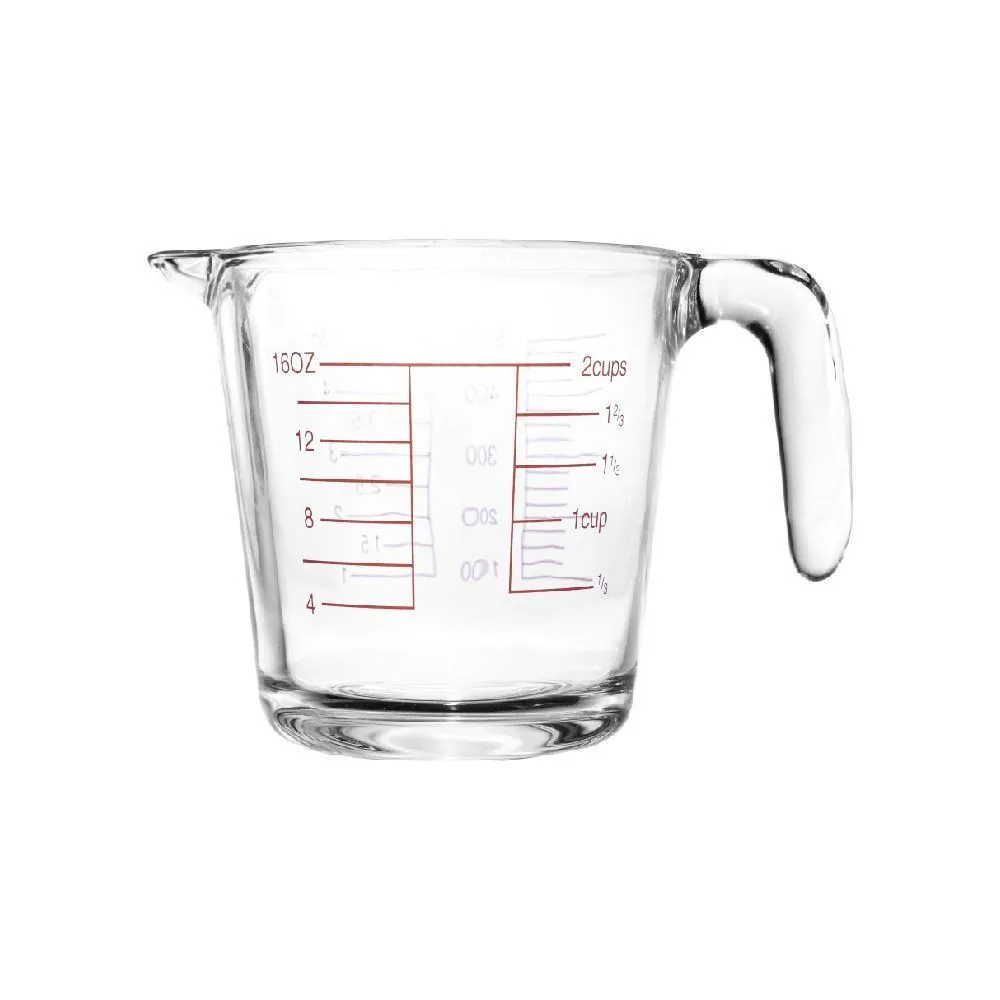 Jarra Medidora de Vidro Lyor 650Ml - Transparente