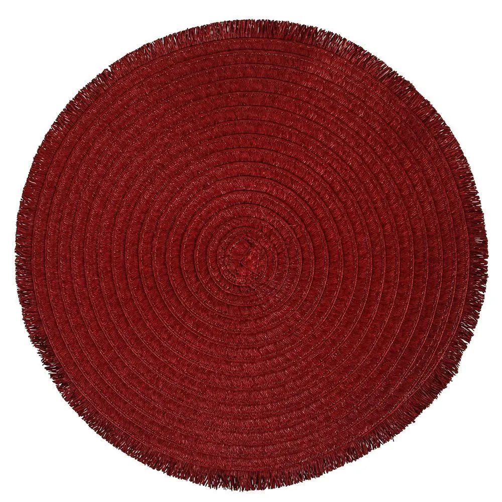 Jogo Americano Avulso 38 cm Lilly 1 Pç - Vermelho