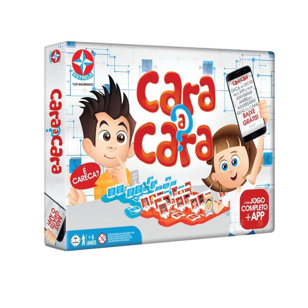 Jogo de Adivinhação Cara a Cara - Clássico