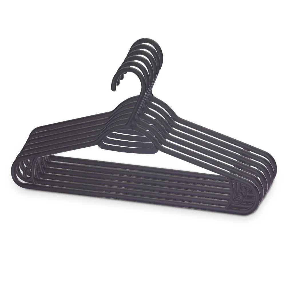 Jogo de Cabides Tintureiro Leve 6 Pague 5 Dasplast - Preto