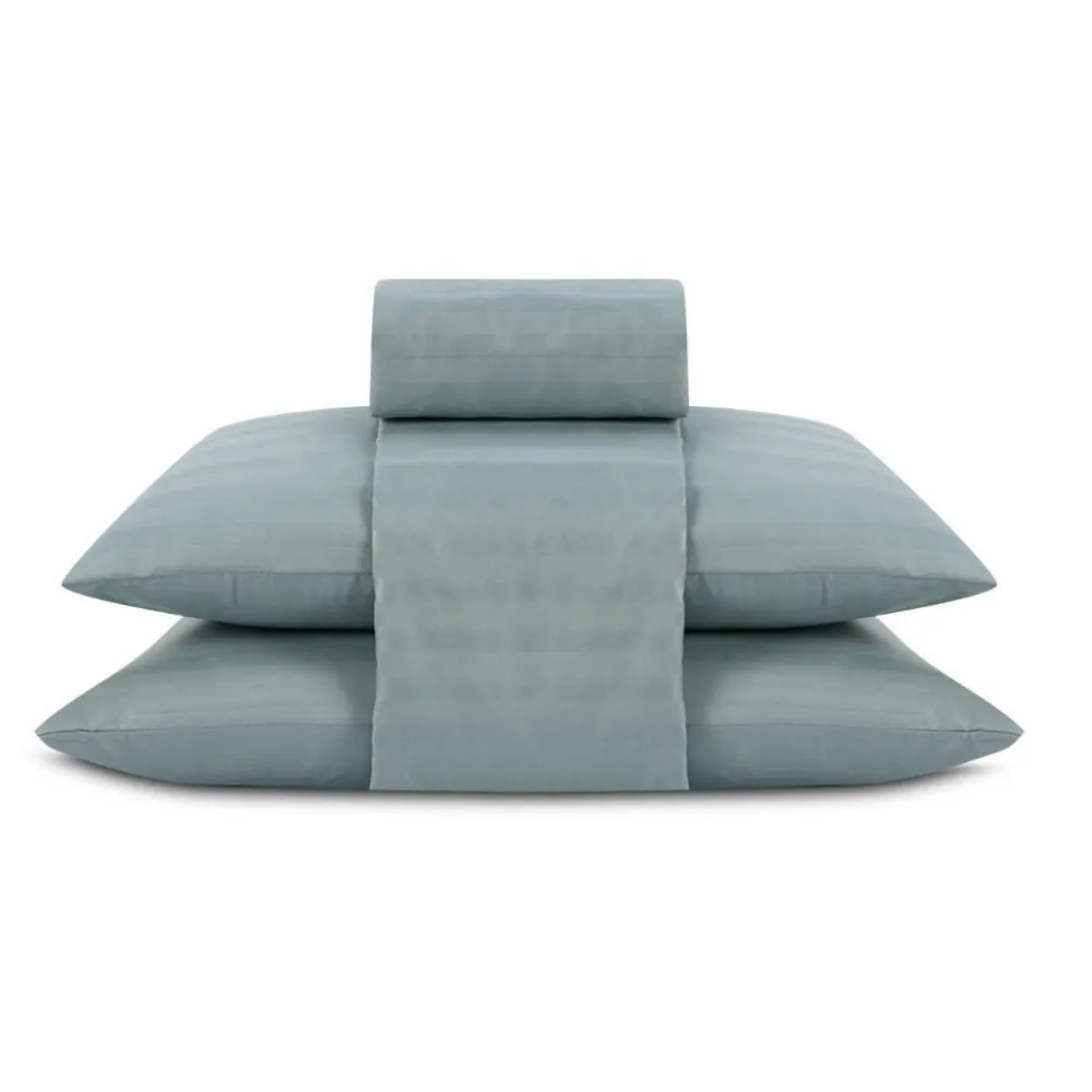 Jogo de Cama Casal 4 Peças Stripe Firenze - Verde