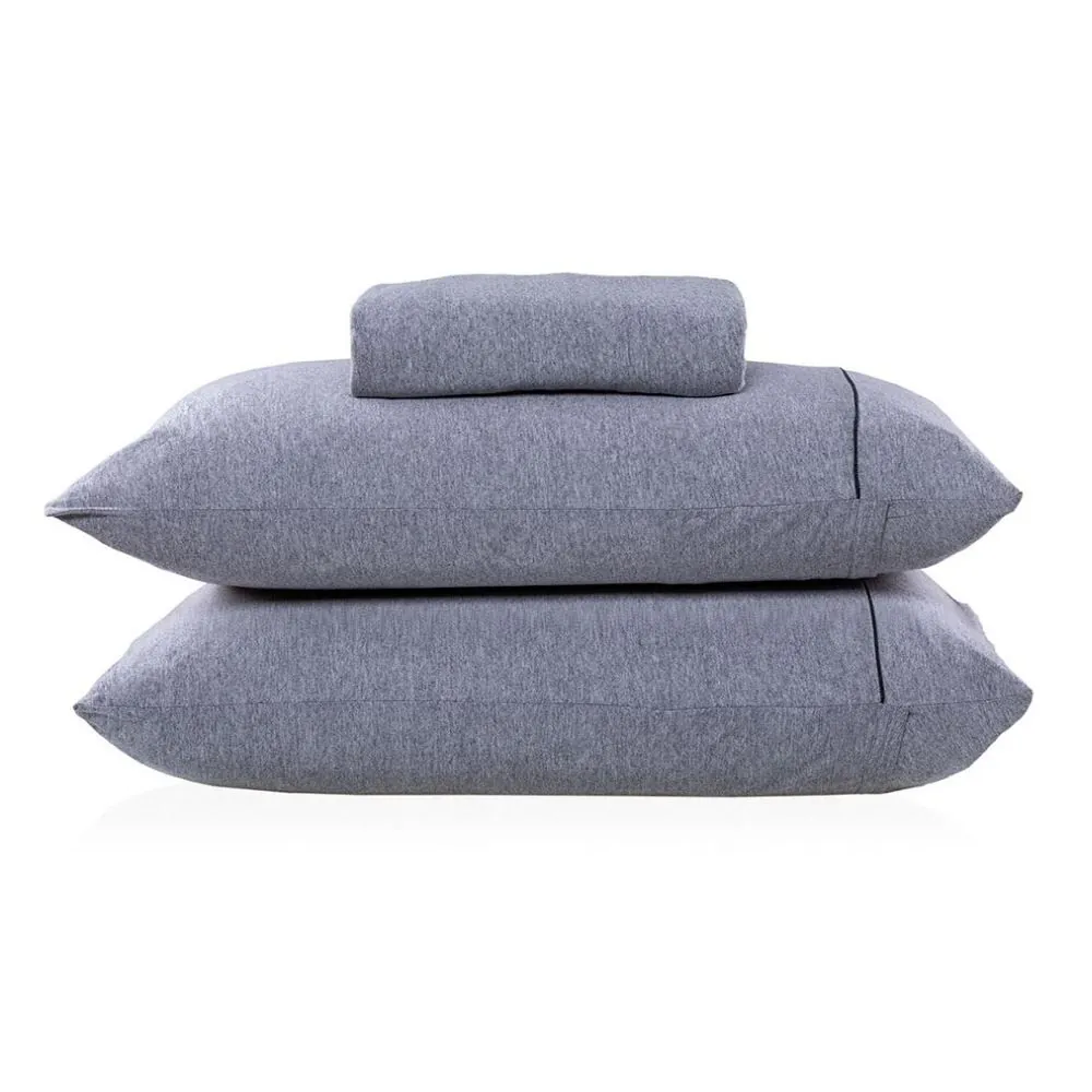Jogo de Cama Casal Milano 3 pçs - Cinza
