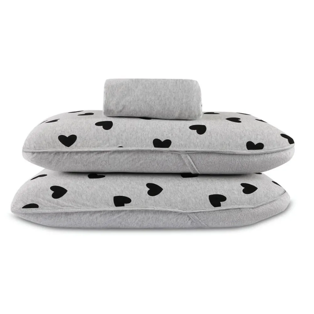 Jogo de Cama Casal Milano 3 pçs - Coração