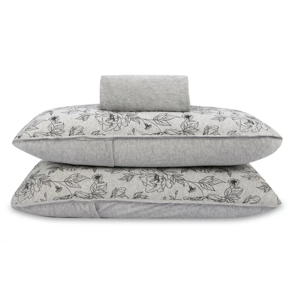 Jogo de Cama Casal Milano 3 pçs - Floral
