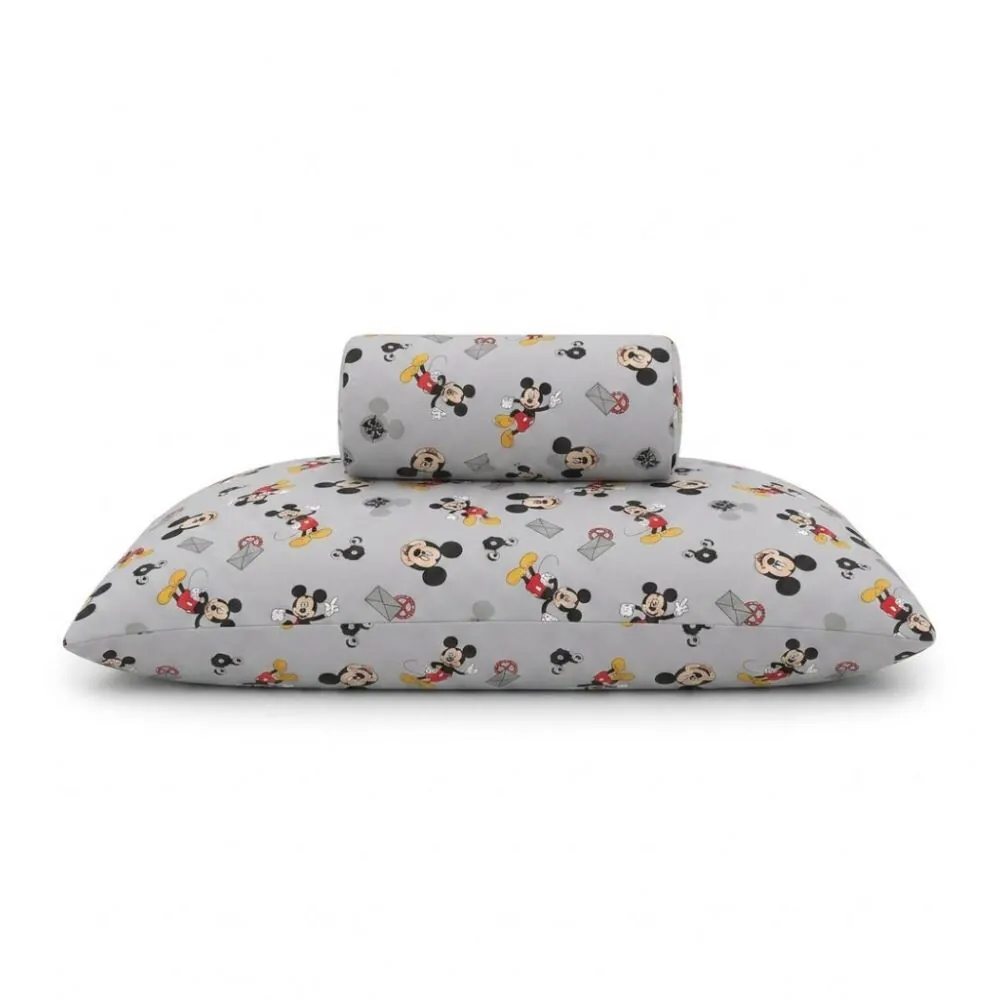 Jogo de Cama Infantil Solteiro Disney by Hedrons 2 pçs - Mickey Work Rotativo