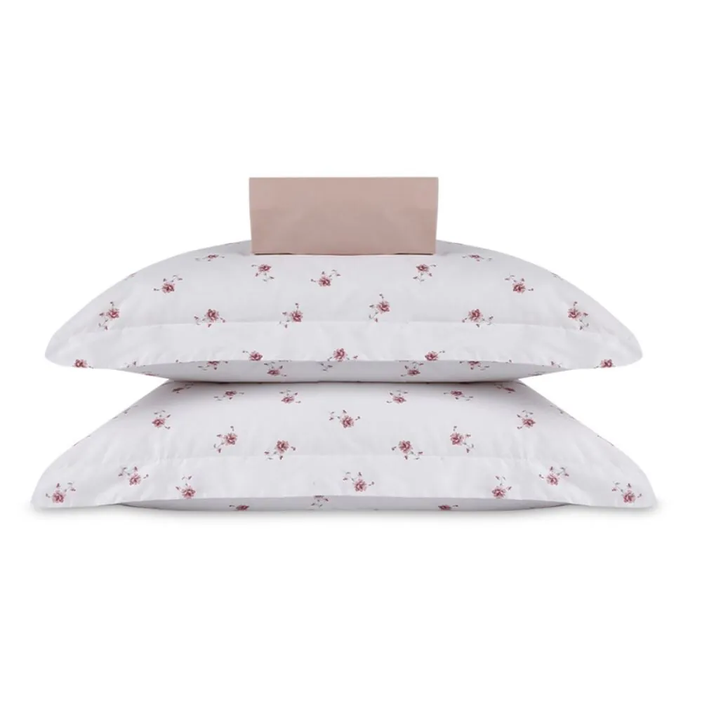 Jogo de Cama Queen Percal Buona Fortuna 3 pçs - Violet Rosa