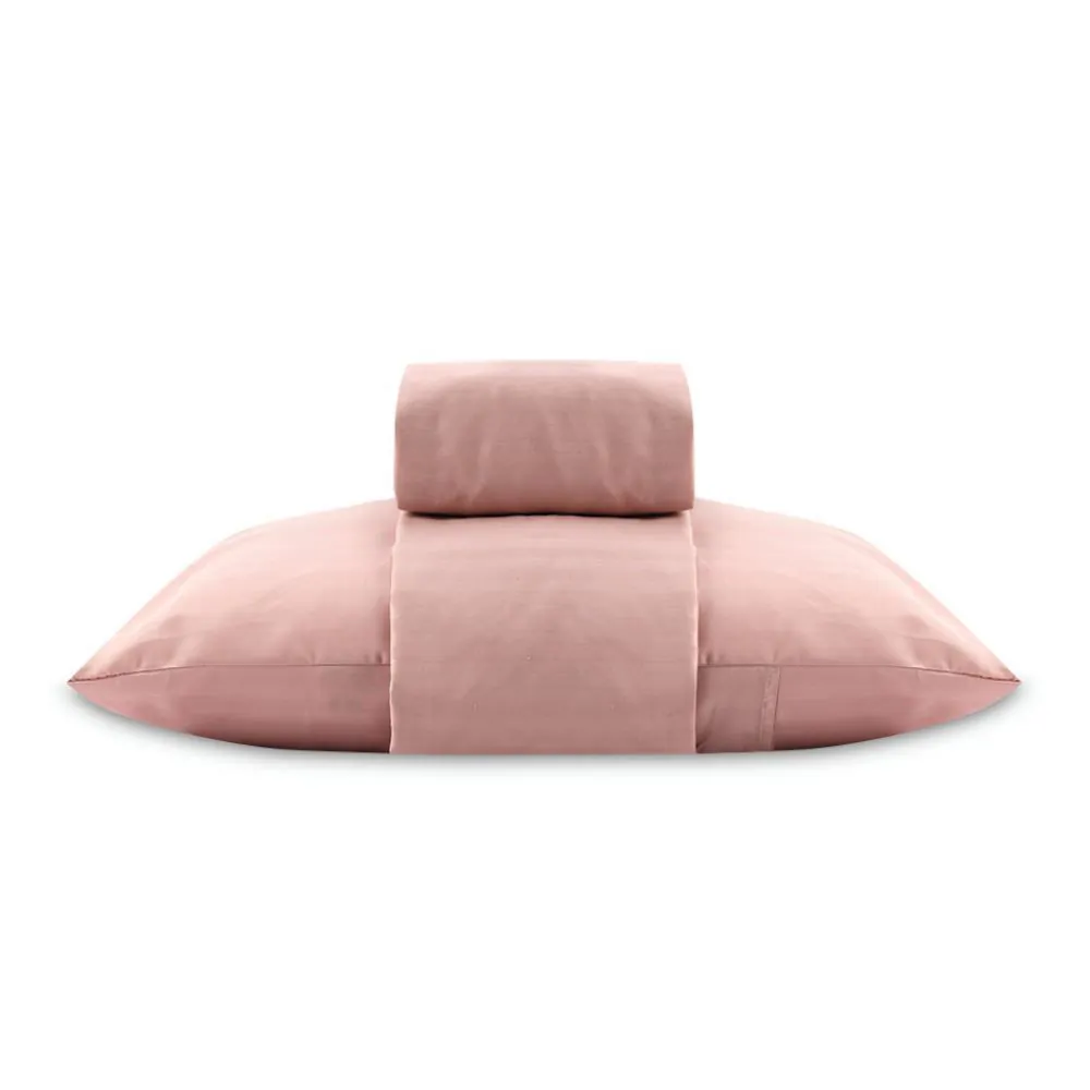 Jogo de Cama Solteiro 3 Peças Stripe Firenze - Rose