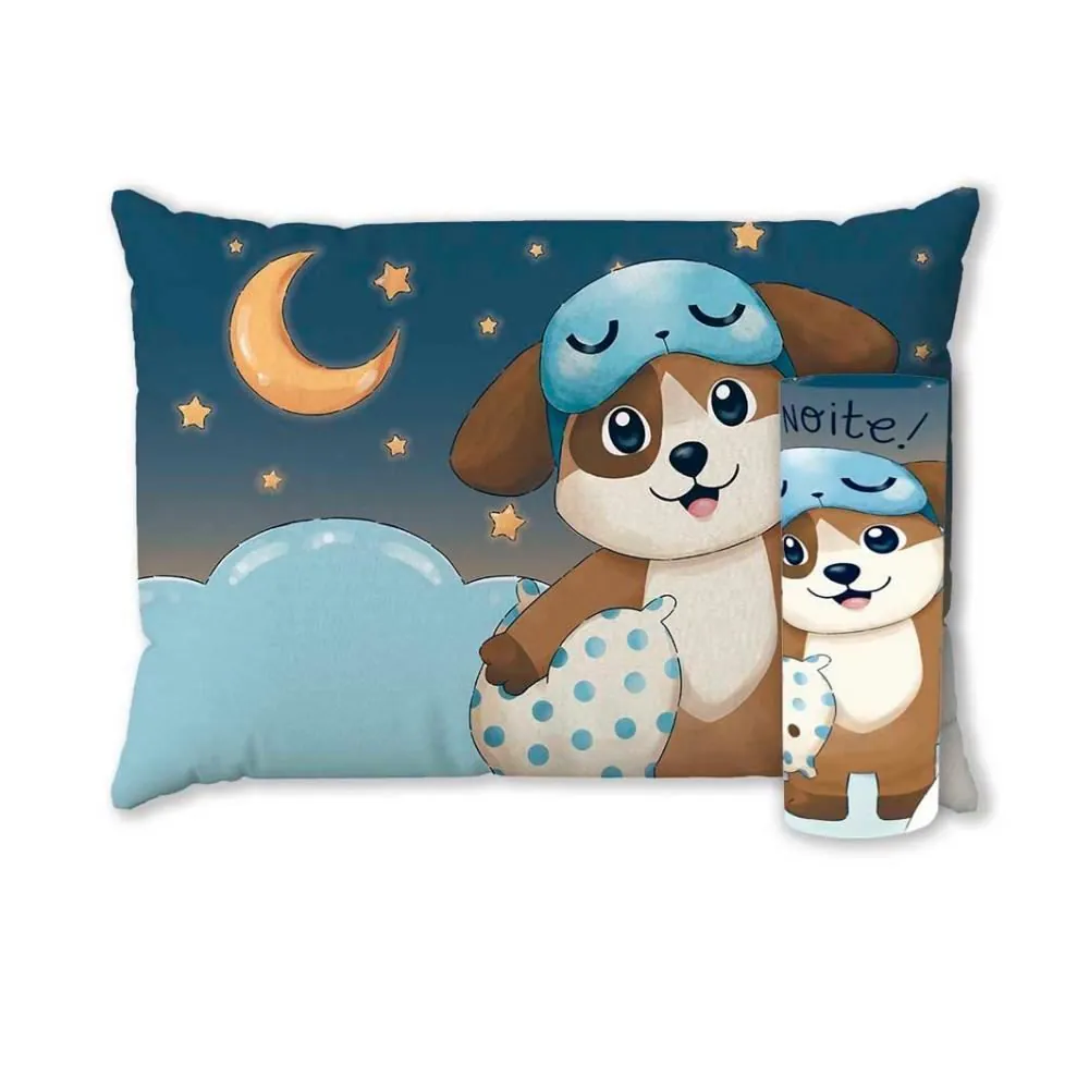 Jogo de Cama Solteiro Clube do Abraço 2 pçs - Pingo Cão