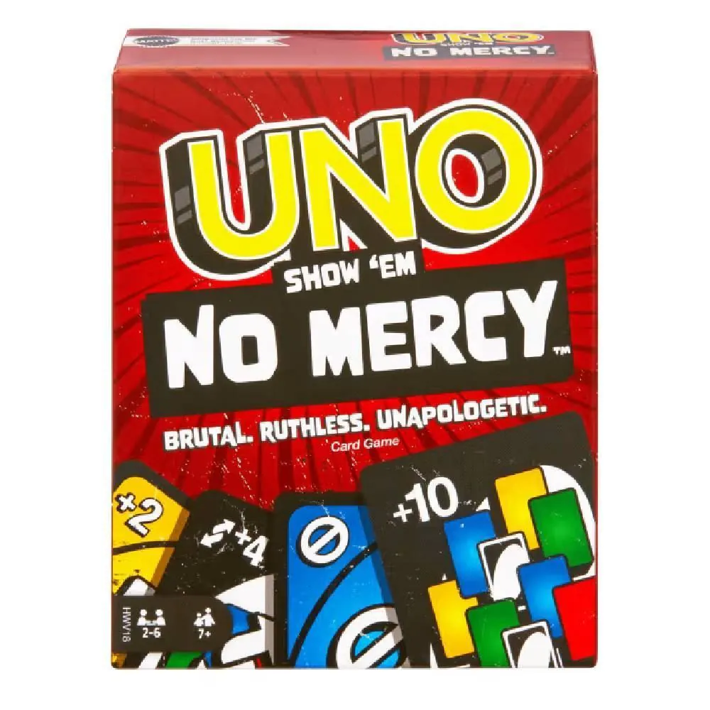 Jogo de Cartas Uno no Mercy Mattel - HWV18