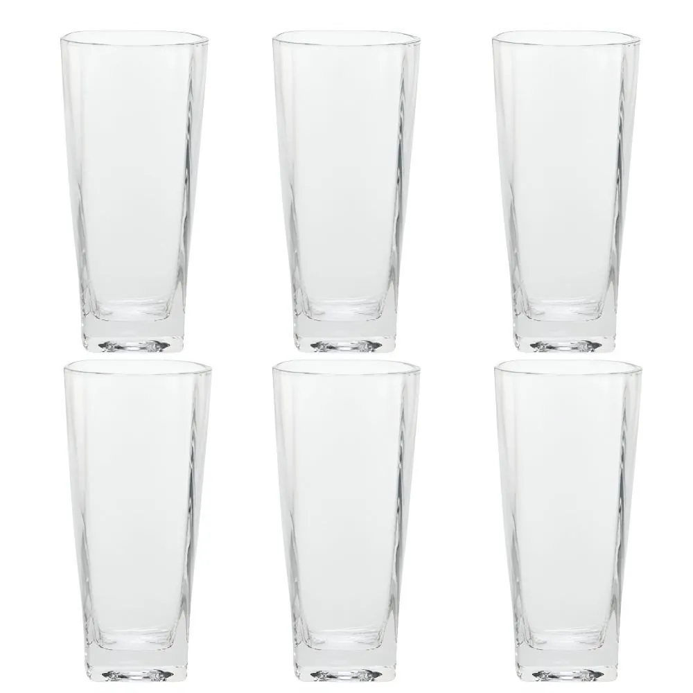 Jogo de Copos Luna 250Ml - 6 Peças