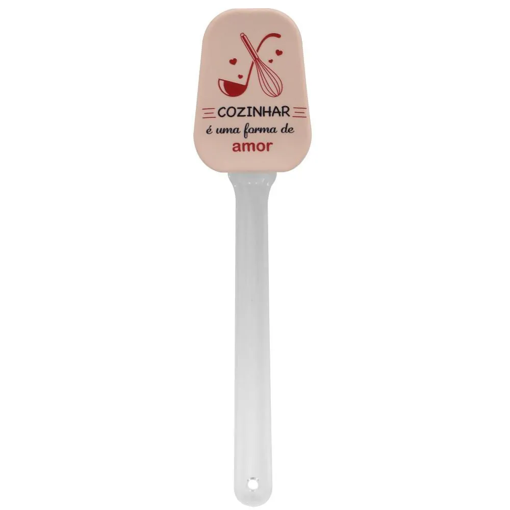 Jogo de Espátula e Fouet de Silicone Cozinhar - 2 Peças