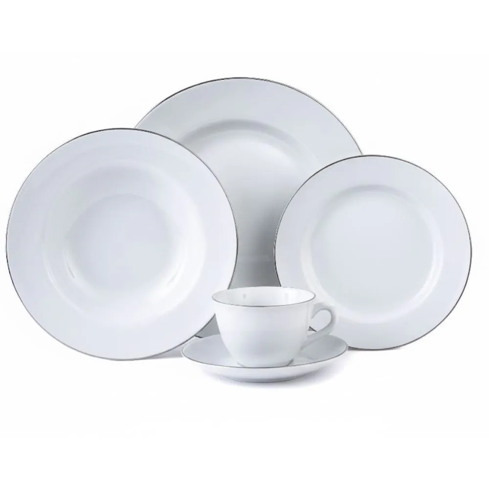 Jogo de Jantar Porcelana Palladium - 20 Peças